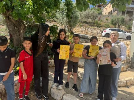 حفل توزيع شهادات في مركز تعليم اللغة الإنجليزية (مركز سبيك إنجلش، سخنين)